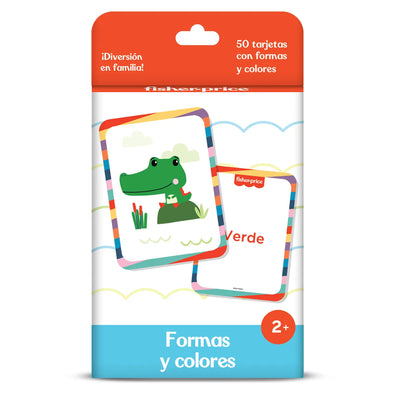 FISHER PRICE - TARJETAS COLORES Y FORMAS