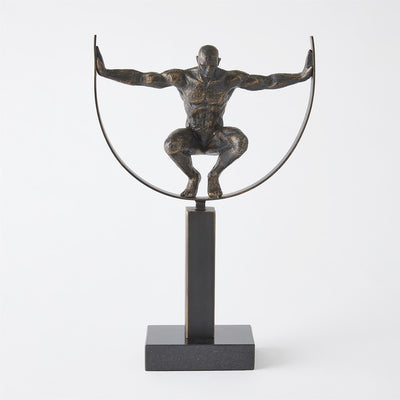 ESCULTURA FORTITUDE BRONCE