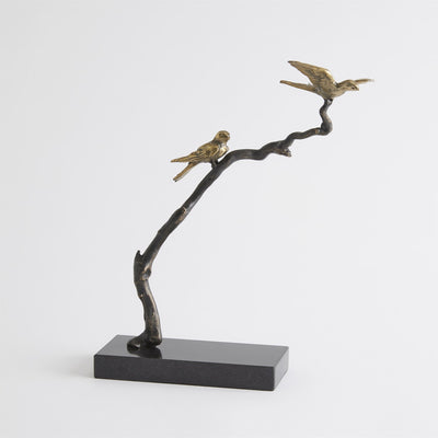 GORRIONES POSADOS-BRONCE LATÓN LG