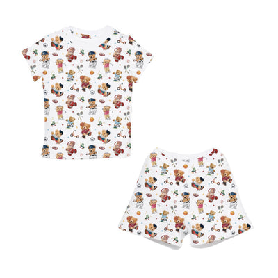 PIJAMA PARA BEBE MANGA LARGA GOLDENBEARS 9-12