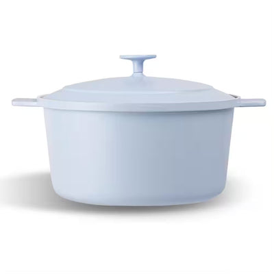 GOTHAM STEEL OLLA CON TAPA PARA HORNO 5QT AZUL PASTEL GOTHAM STEEL OLLA CON TAPA PARA HORNO 5QT AZUL PASTEL