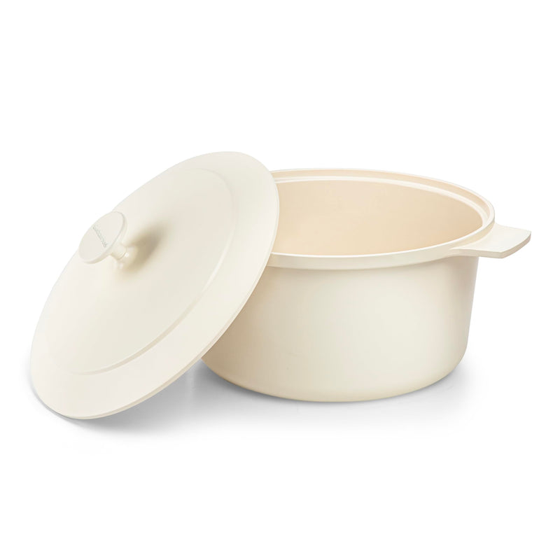 GOTHAM STEEL OLLA CON TAPA PARA HORNO 5QT CREMA PASTEL GOTHAM STEEL OLLA CON TAPA PARA HORNO 5QT CREMA PASTEL