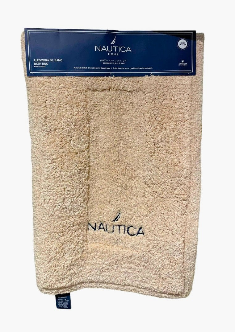 Alfombra de Baño 50X80cm Crema