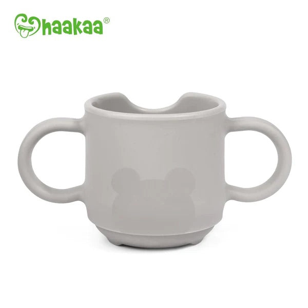 VASO DE SILICONA PARA BEBE 1 PK - SUVA GREY VASO DE SILICONA PARA BEBE 1 PK (PACK DE 4) - SUVA GREY