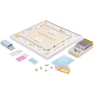 JUEGO DE MESA MONOPOLY -BIANCO EDITION JUEGO DE MESA MONOPOLY -BIANCO EDITION