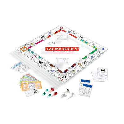 JUEGO DE MESA MONOPOLY- GLASS EDITION JUEGO DE MESA MONOPOLY- GLASS EDITION