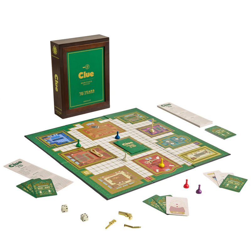 JUEGO DE MESA CLUE- HERITAGE EDITION JUEGO DE MESA CLUE- HERITAGE EDITION