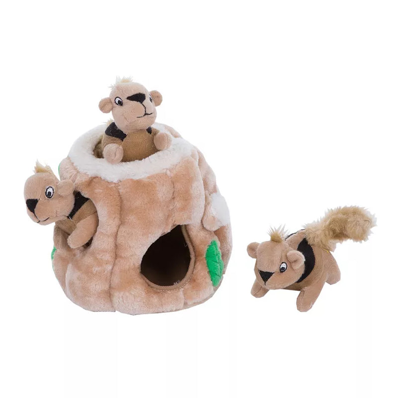 SET DE JUEGOS PARA PERRO DE PELUCHES MEDIANO - CHOCOLATE