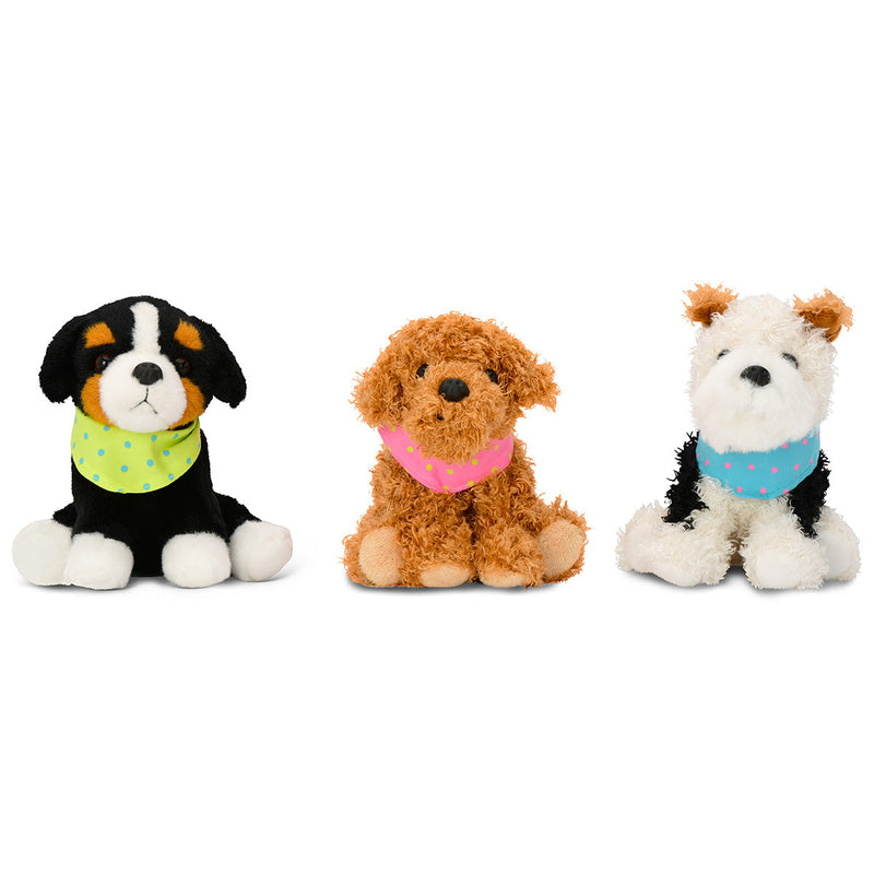SET DE CACHORROS DE PELUCHES 3 PC
