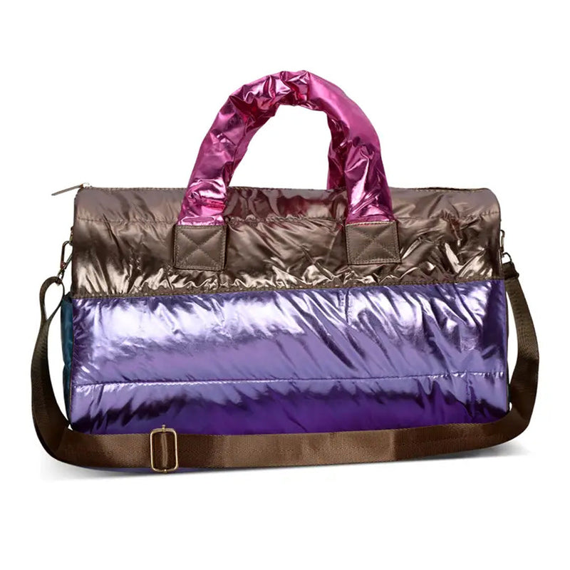 BOLSO PUFFER ICY COLOR BLOCK