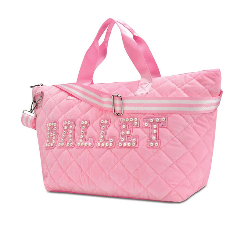 BOLSO BALLET DE MANO -ROSA