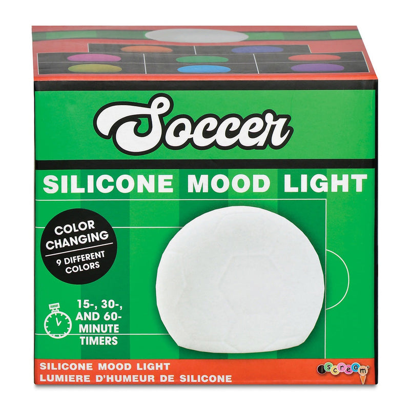 LAMPARA LED 8 DE SILICON FORMA-BALON DE FÚTBOL