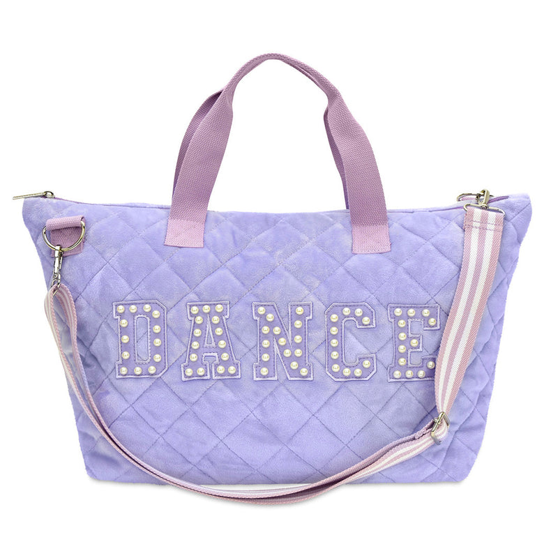 BOLSO DE MANO LOVE TO DANCE-LILA