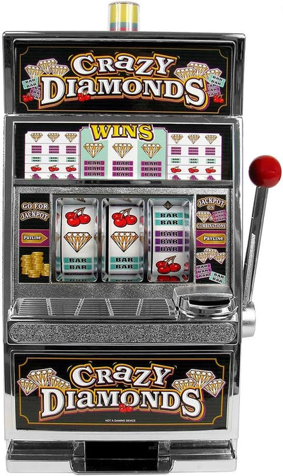 BANCO DE MAQUINA TRAGAMONEDAS CRAZY DIAMONDS BANCO DE MAQUINA TRAGAMONEDAS CRAZY DIAMONDS
