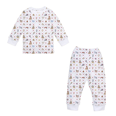 PIJAMA PARA NIÑO MANGA LARGA JOYS 7-8