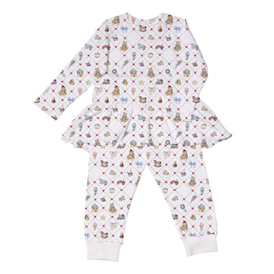 PIJAMA PARA BEBE MANGA LARGA JOYS 9-12