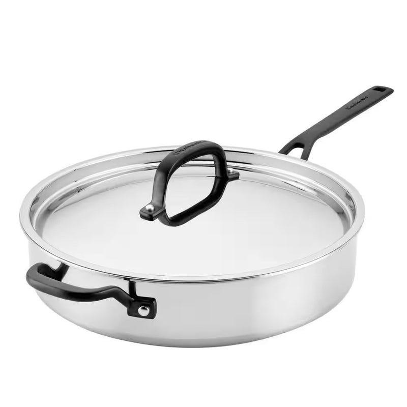 KITCHENAID SARTEN DE ACERO INOX CON TAPA 5QT KITCHENAID SARTEN DE ACERO INOX CON TAPA 5QT