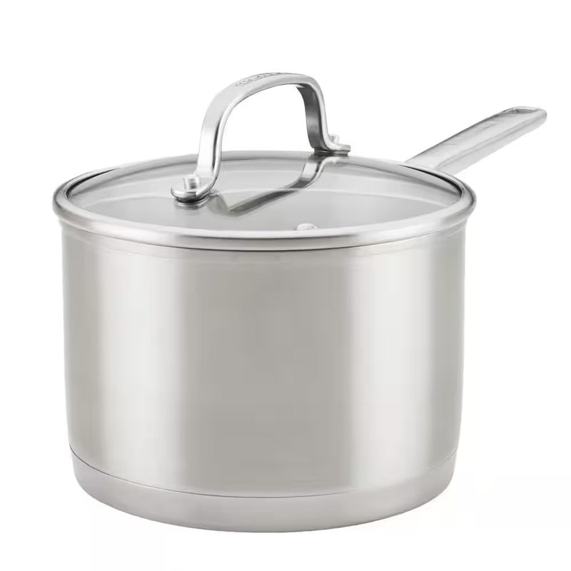 KITCHENAID CACEROLA DE ACERO INOX CON BOQUILLA 3QT KITCHENAID CACEROLA DE ACERO INOX CON BOQUILLA 3QT