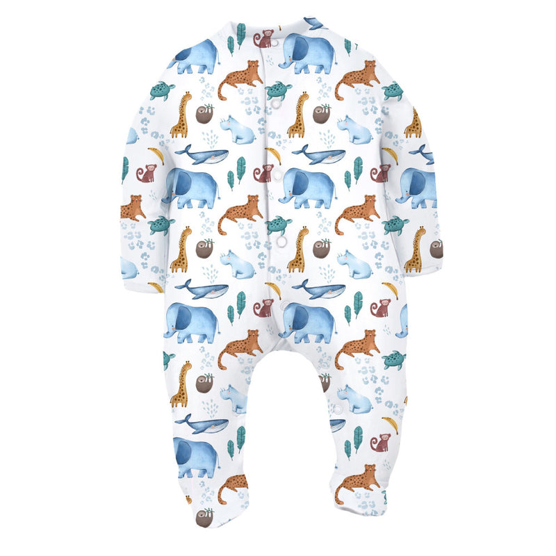 PIJAMA MANGA LARGA PARA BEBE LAGUNA NB-OS