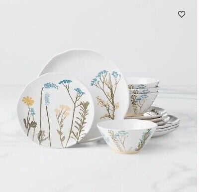 JUEGO DE VAJILLAS DE FLORES 12 PZ JUEGO DE VAJILLAS DE FLORES 12 PZ