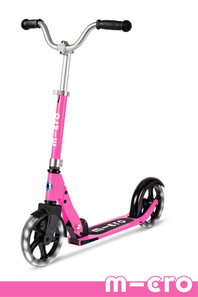 SCOOTER MICRO CRUSIER LED PINK SCOOTER MICRO CRUSIER LED PINK