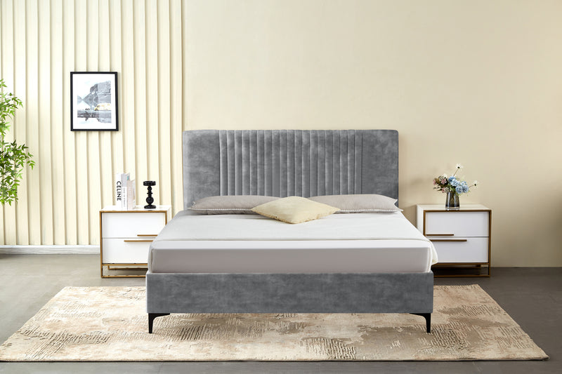 CAMA QUEEN GRIS