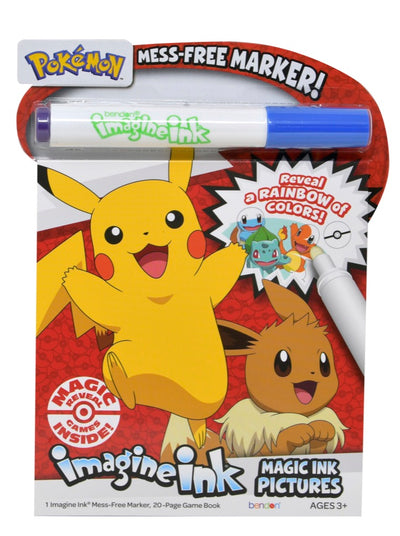 BENDON LIBRO DE TINTA MAGICA-POKEMON