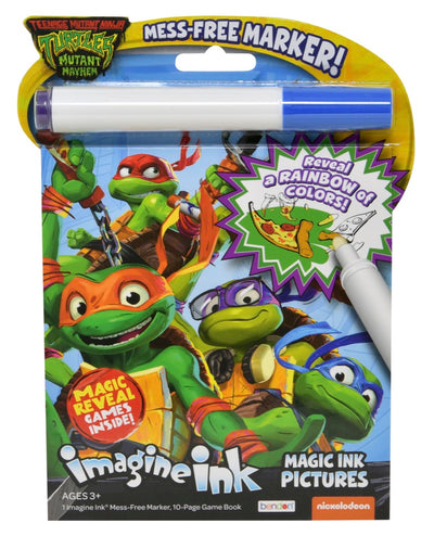 BENDON LIBRO DE TINTA MAGICA-TORTUGAS NINJA