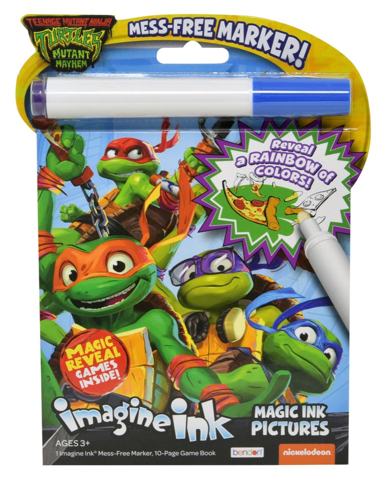 BENDON LIBRO DE TINTA MAGICA-TORTUGAS NINJA