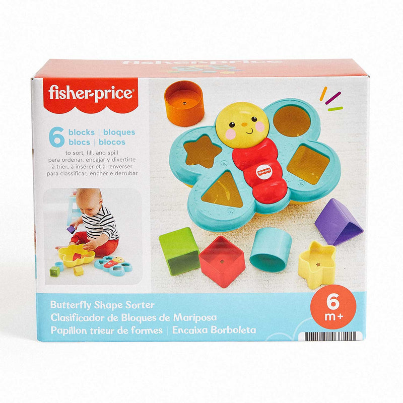 FISHER PRICE CLASIFICADOR DE BLOQUES DE MARIPOSA