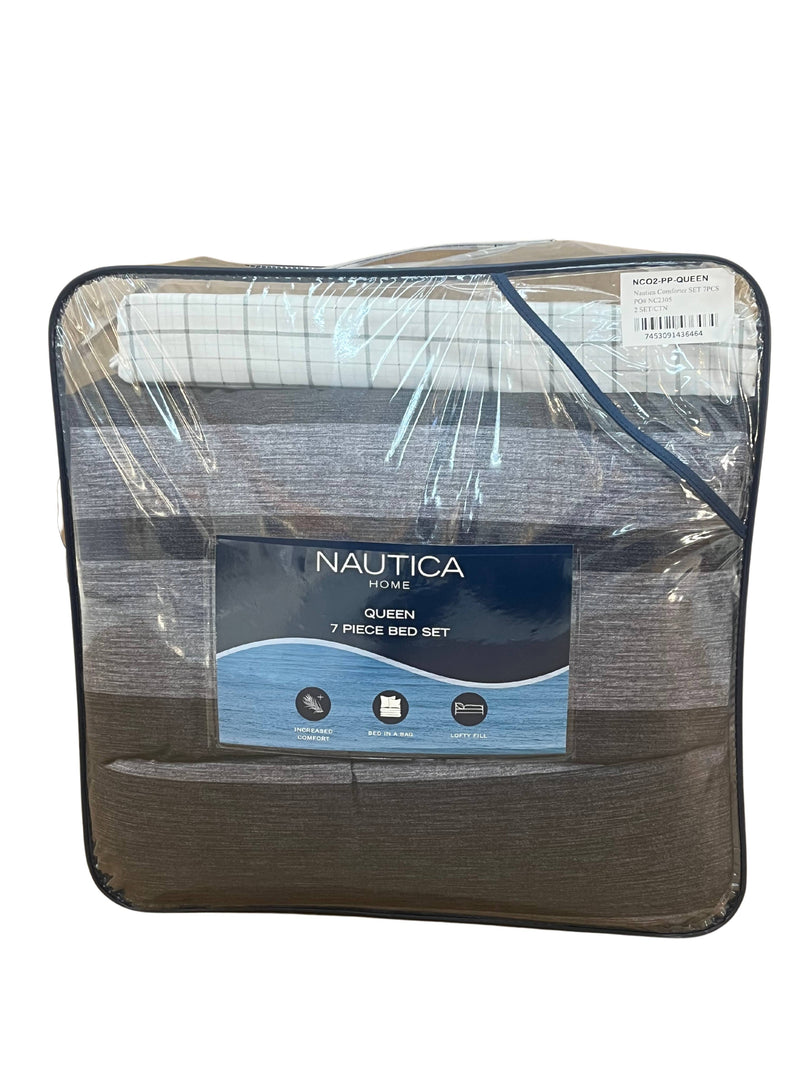 COMFORTER CON DISENO KING SET 7PCS