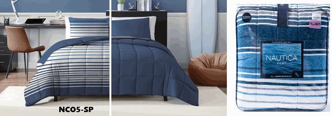 COMFORTER KINGÂ LISO + DISENO SET 3PCS (REVERSIBLE)