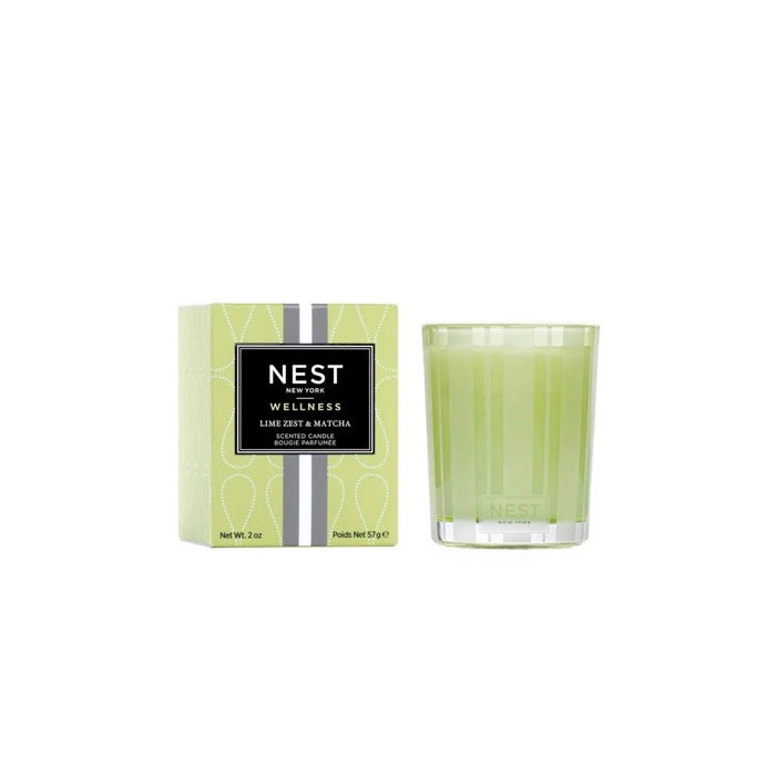 VELA VOTIVA NEST 2OZ RALLADURA DE LIMA Y MATCHA VELA VOTIVA NEST 2OZ RALLADURA DE LIMA Y MATCHA