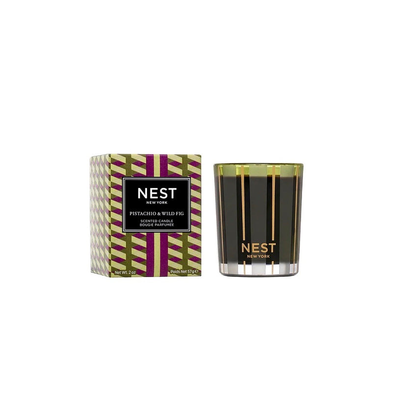 VELA VOTIVA NEST DE 2 OZ DE PISTACHO E HIGO SILVESTRE VELA VOTIVA NEST DE 2 OZ DE PISTACHO E HIGO SILVESTRE