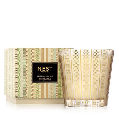 VELA LUXURY NEST BIRCHWOOD PINE 4-MECHAS CANDLE VELA LUXURY NEST BIRCHWOOD PINE 4-MECHAS CANDLE