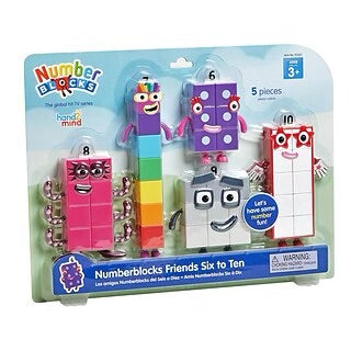 NUMBERBLOCKS 1-6 FIGURAS DE ACCIÓN
