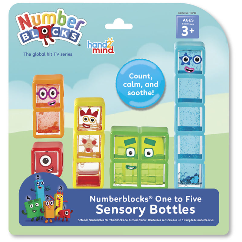 NUMBERBLOCKS CUBOS SENSORIALES 1-5