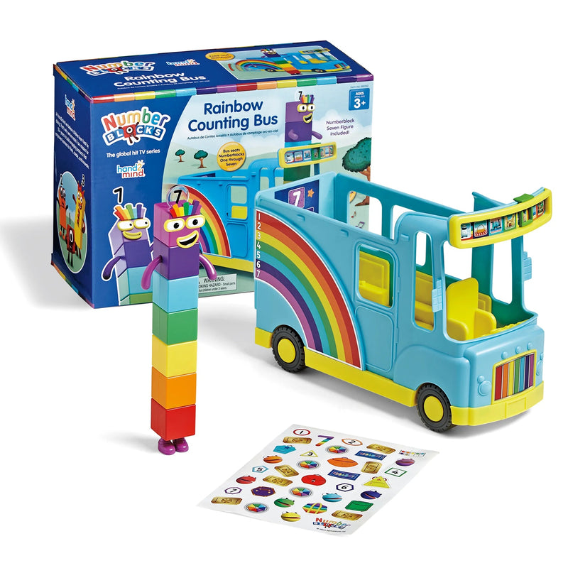 NUMBERBLOCKS AUTOBUS RAINBOW