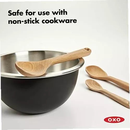 OXO JUEGO DE CUCHARAS DE MADERA GG DE 3 PIEZAS OXO JUEGO DE CUCHARAS DE MADERA GG DE 3 PIEZAS