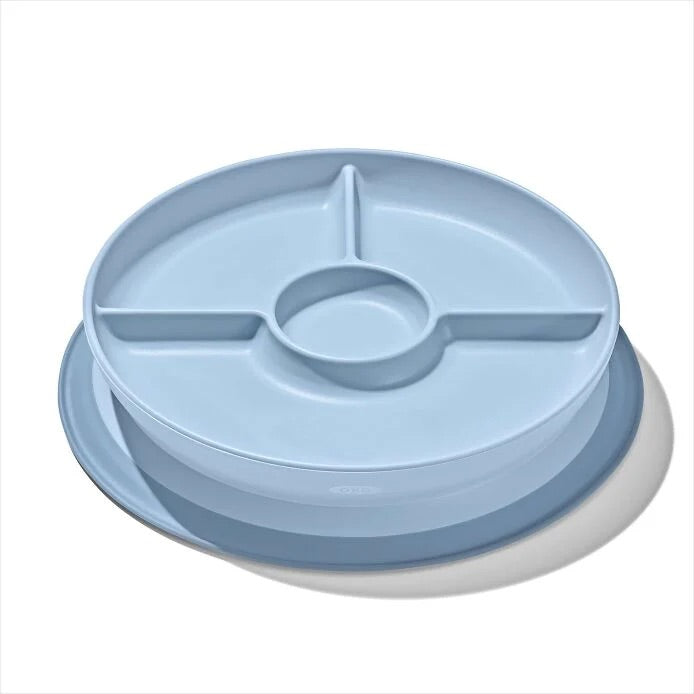 OXO TOT PLATO CON 3 DIVISIONES Y SUCCION-DUSK