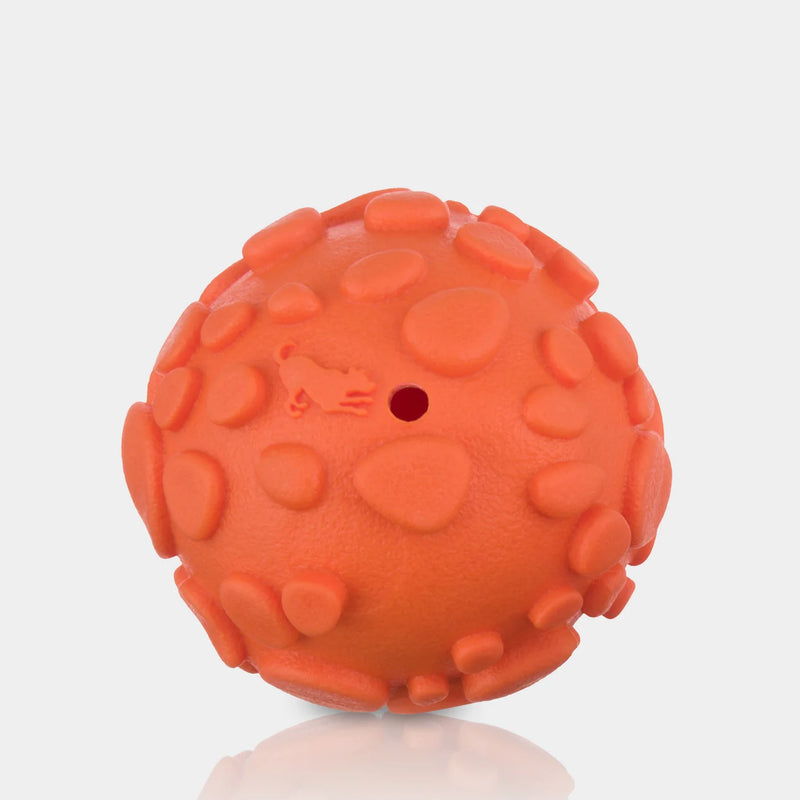 PELOTA NOVAFLEX PARA PERRO L-NARANJA