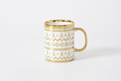 TAZA BLANCO CON DORADO 16 OZ TAZA BLANCO CON DORADO 16 OZ