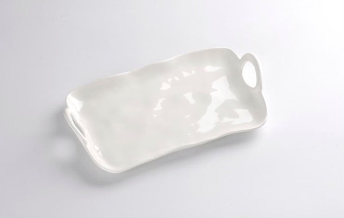 PLATO PEQUENO CON ASAS/BLANCO 13.5" x 7.75" x 1.75 PLATO PEQUENO CON ASAS/BLANCO 13.5" x 7.75" x 1.75"