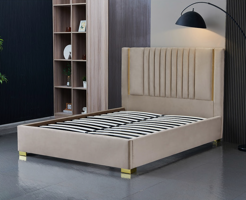 CAMA FULL / COLOR BEIGE