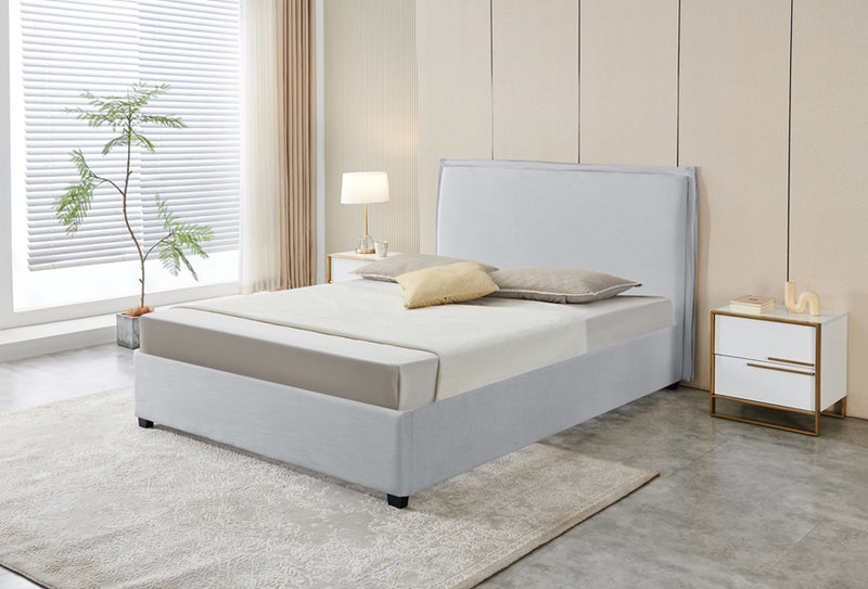 CAMA QUEEN / COLOR LIGHT GREY