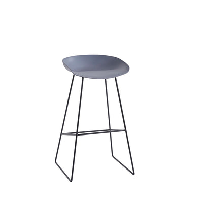 SILLA PLASTICA COLOR GRIS