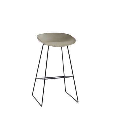 SILLA PLASTICA COLOR CREMA