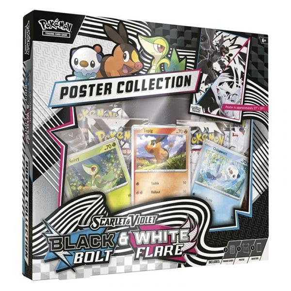 POKEMON BLACK BOLT & WHITE FLARE POSTER COLLECTION