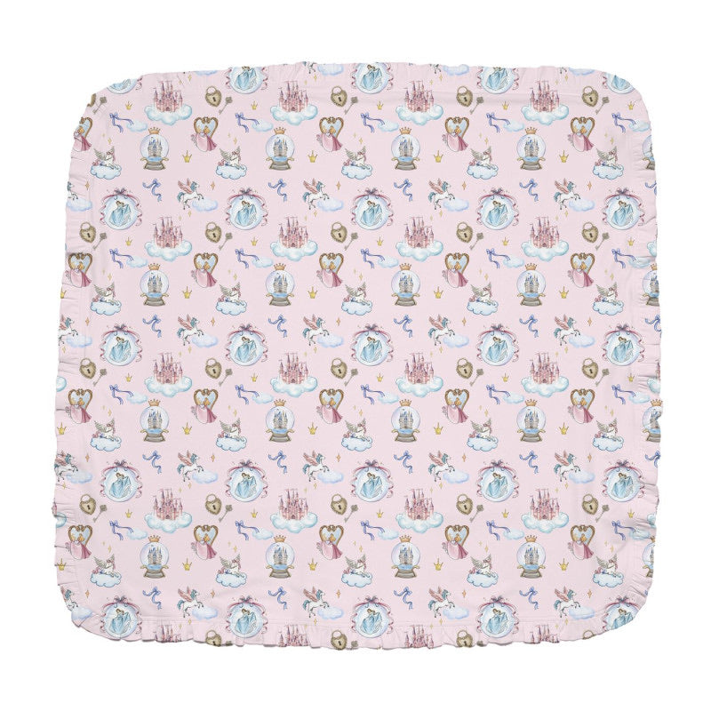 FRAZADA BORDADA PRINCESS 75X75CM