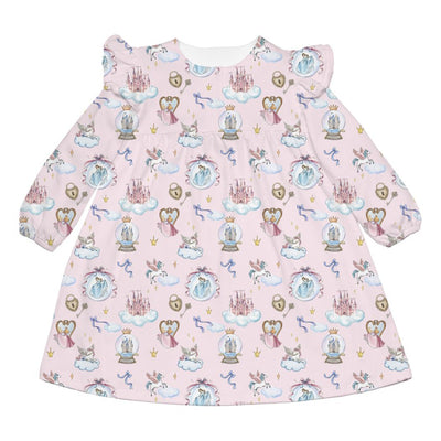 PIJAMA MANGA CORTA PARA  NIÑA PRINCESS 8-9